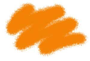 модель Акриловая краска оранжевая